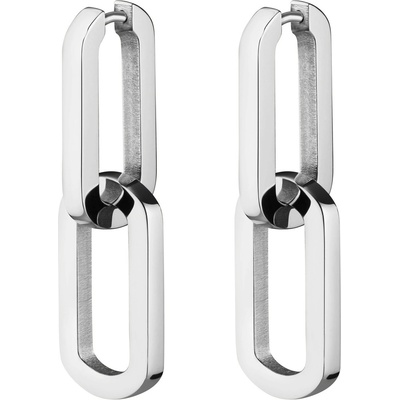 Rosefield обеци в сребрист цвят Dual Hoops JEDHS-J586 Rosefield | Lilav | ЖЕНИ | ЕДИН РАЗМЕР