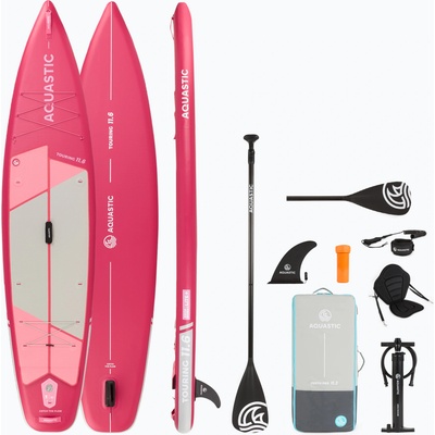 HAJDU Sup aquastic Туристическа дъска 11'6" розова