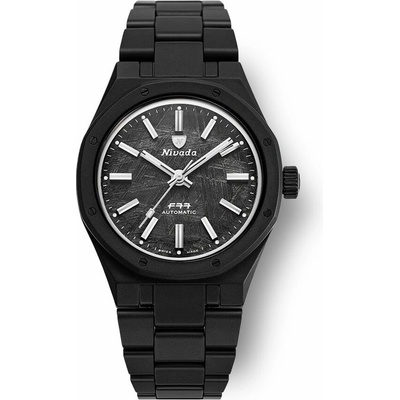 Nivada Grenchen F77 Black Meteorit