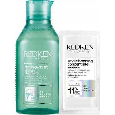 Redken Amino Mint čisticí šampon pro mastné vlasy 300ml