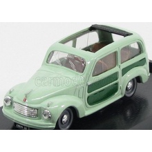 Brumm Fiat 500c Belvedere Open 1951 2 Tóny Zelené 1:43