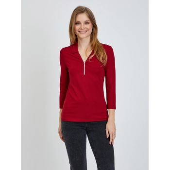 Orsay Червена тениска с три четвърти ръкав ORSAY Orsay | Cherven | ЖЕНИ | S