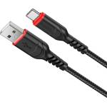 hoco. X59 кабел за данни USB - Type-C, 100 cm, ЧЕРЕН (X59)