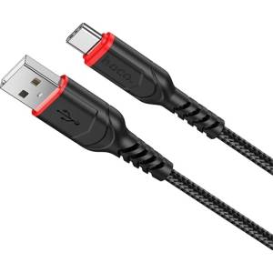 hoco. X59 кабел за данни USB - Type-C, 100 cm, ЧЕРЕН (X59)