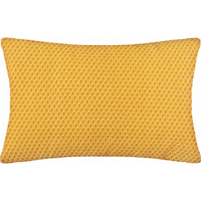 Atmosphera polštář PATY žlutý se vzorem 50x30