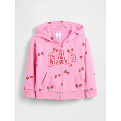 GAP Baby mikina s logem Růžová – Zboží Dáma