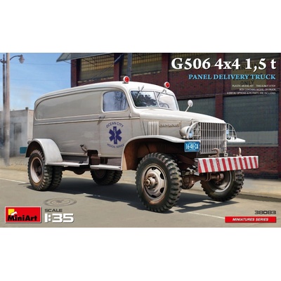 MiniArt US G506 panel van 4x4 1.5ton 1:35