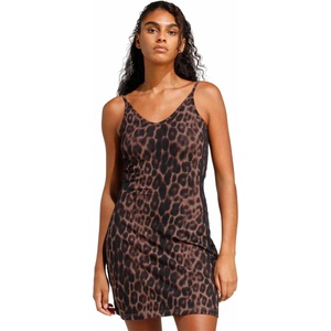 Adidas Рокля Seasonal Essentials Leopard Print Mini-Dress