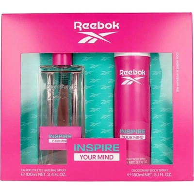 Reebok Inspire Your Mind подаръчен комплект с тоалетна вода 100мл за жени 1 бр
