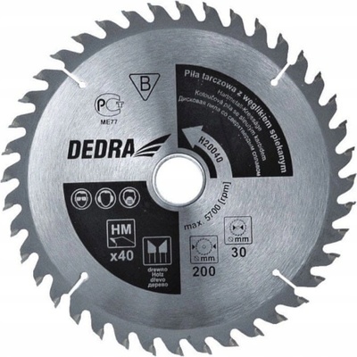 Dedra Kotouč pilový na dřevo 350x30 mm 80z