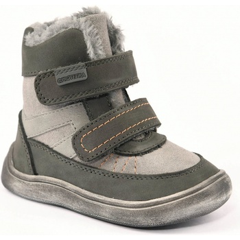 Protetika chlapecké zimní boty Barefoot Rodrigo šedá