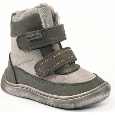 Protetika chlapecké zimní boty Barefoot Rodrigo šedá