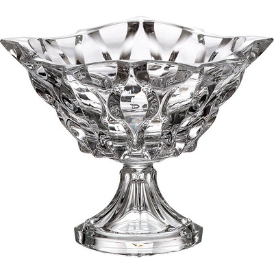 Bohemia Treasury Křišťálová miska na noze SAMBA 30,5 cm