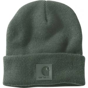 Carhartt Мъжка зимна шапка (beanie) Carhartt Black Label Watch Hat Beanie - Forestry Green - размер One Size (204-7559-0811)