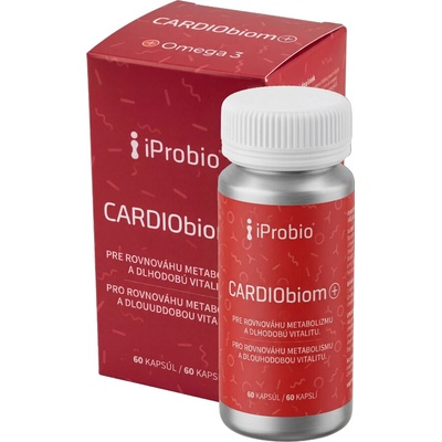 iProbio CARDIObiom+ kapsuly 60 ks