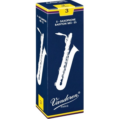 Vandoren Plátky Traditional pro baryton sax, tv.2,0 – Hledejceny.cz