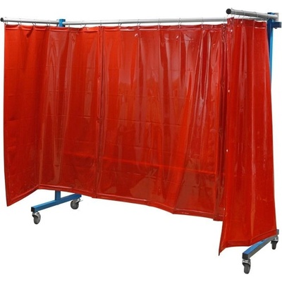 Schweißkraft TransFlex Ochranná zástěna červená 3700 × 1950 mm – Zboží Mobilmania