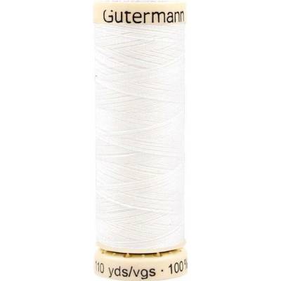 Stoklasa Polyesterové nitě návin 100 m Gütermann univerzální Balení: 1 ks, Varianta: 800 White 800 White