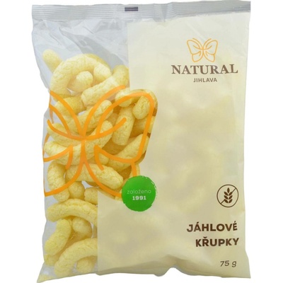 Natural Jihlava Křupky jáhlové bez lepku Natural 75 g