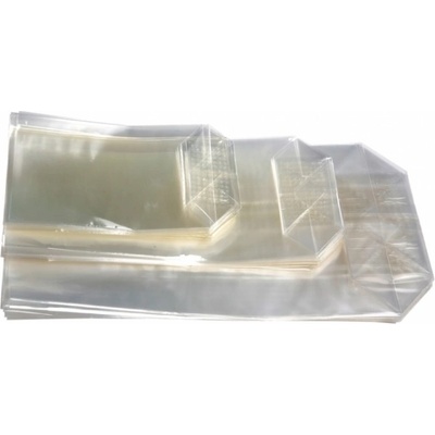 Celofánový sáček s křížovým dnem 120x255 mm - 100ks