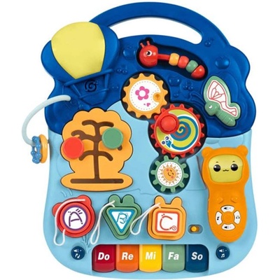 LeanToys Интерактивна играчка Lean Toys - Образователна масичка 6 в 1 (27116)