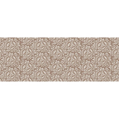 Sanem Plastik 1142 PVC ubrus Florista krajka na hnědé hnědá role 20 m 140cm x2000cm