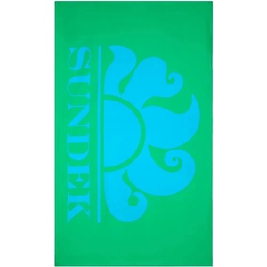 SUNDEK Хавлиена кърпа Sundek Microfibre beach logo towel - Green (Bright Green 01)