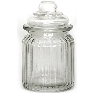 Jin bo yang HORECANO-Стъклен буркан за десерти с капак 270ml (HC-981410) G0013 (181149) (01981410)