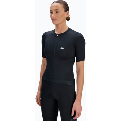 POC Дамска тениска за колоездене POC Cadence Jersey uranium black