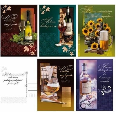 ARGUS Pohlednice k narozeninám,k svátkúm 06150566-c – Zboží Mobilmania