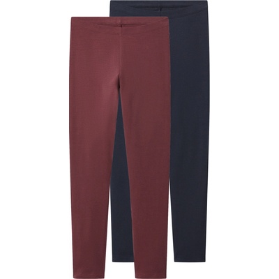 Esmara Kids Dívčí legíny 2 kusy navy modrá červená – Sleviste.cz