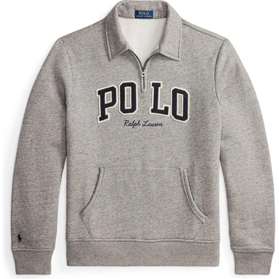 Ralph Lauren Men's 1/4 Zip Fleece - DarkVntge Hthr