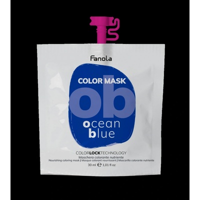 Fanola Color Mask farebné masky Ocean Blue modrá 30 ml