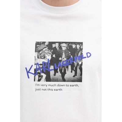 Памучна тениска Karl Lagerfeld (553225.755143)