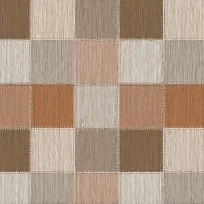 Obrus PVC 202B, metráž, 20 m x 140 cm, kocky hnedo-sivej, IMPOL TRADE