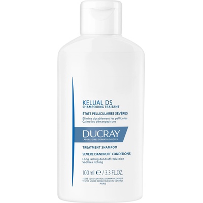 Ducray Kelual DS Третиращ противопърхотен шампоан, 100 ml