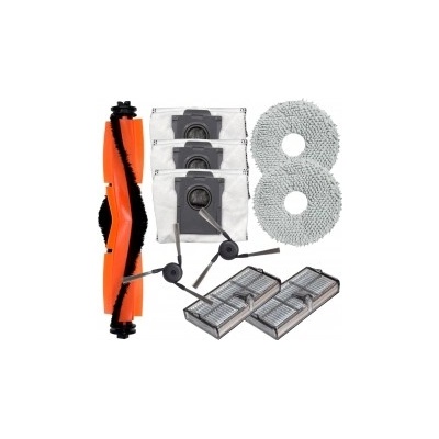 ElektroSkalka Xiaomi DreameBot Mova P50 Pro Ultra hepa filtry a kartáče a sáčky a mopovací textilie 10 ks
