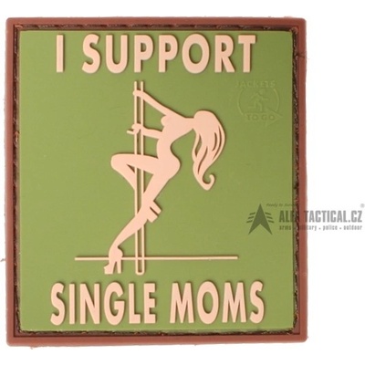 JTG Nášivka JTG I Support Single Mums, Multicam