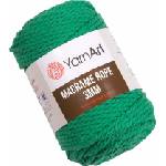 YARNART Macrame Rope 3 mm 63 m 759 Dark Green юта (Macrame Rope 3 mm 759)
