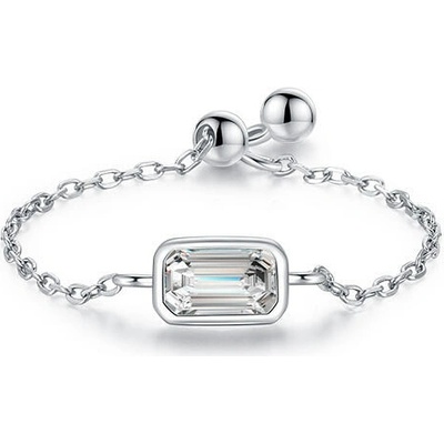 Meucci stříbrný prsten se zirkonem SYR060