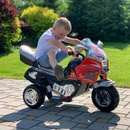 Baby Mix elektrická motorka Racer biela