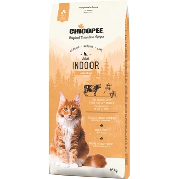 Chicopee Classic Nature Line Adult Indoor-Храна за домашни котки с говеждо месо 1.5 кг