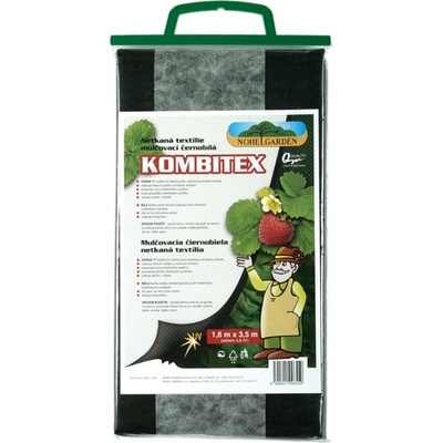 Nohel Garden Kombitex mulčovací netkaná textilie bílo-černá 1,6 x 3,5m