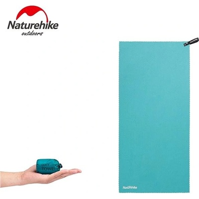 Naturehike Rychleschnoucí skládací ručník (Velký) 128 x 80 cm Tyrkysová – Zbozi.Blesk.cz
