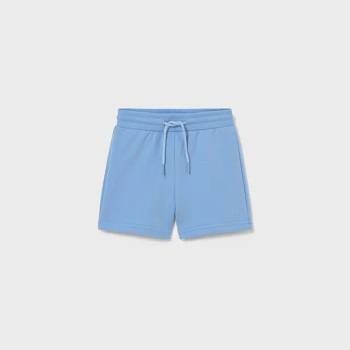 Image 1 of Mayoral Къси панталони мек плат basic небесносин цвят за бебе момче Mayoral