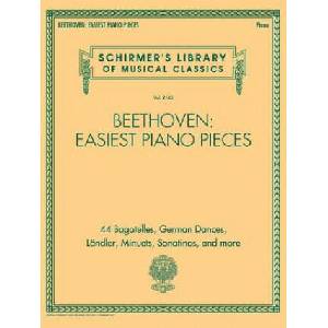 Beethoven: Easiest Piano Pieces: Schirmer's Library of Musical Classics Vol. 2142 | Ludwig van Beethoven (2019)