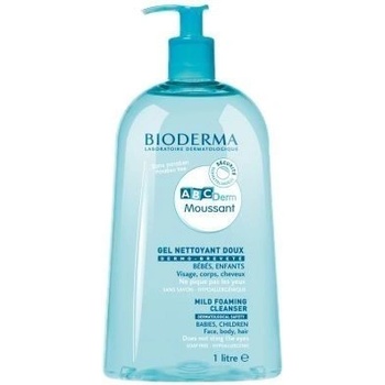 Bioderma ABCDerm Moussant jemný čistiaci gél 1 l