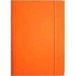 Ziemia Obiecana Briefcase A4 with elastic band orange