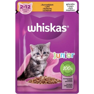 Whiskas Core Junior kuřecí jelly 85 g