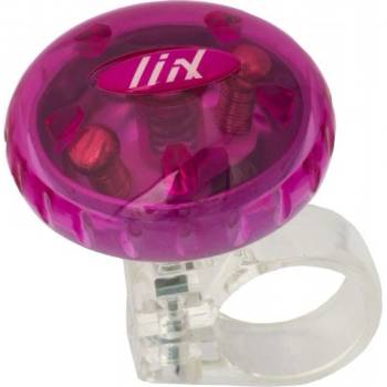 liix Fahrradklingel Colour Bell Purple Foxy - süß! 60mm